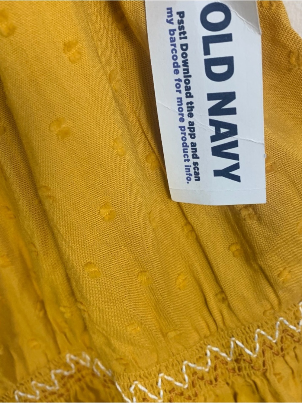 Old Navy Embroidered Tiered Tassel Maxi Dress - Picture 5 of 14